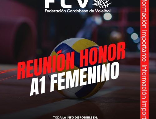 Reunión Honor – A1 femenino