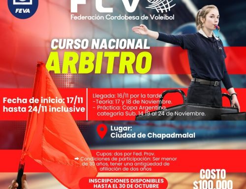Curso Nacional de Árbitro en Chapadmalal