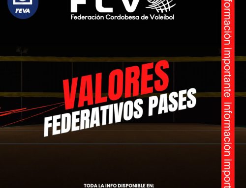 VALORES FEDERATIVOS PASES